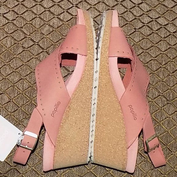 New Birkenstock Papillio Samira Rivets, in earth red leather,  EU42, US 11 - Picture 5 of 11